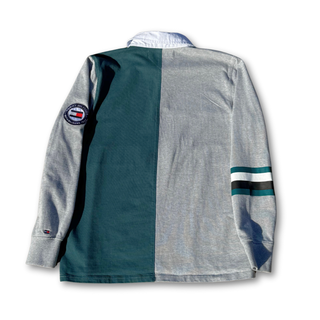 Philadelphia Eagles x Tommy Hilfiger Rhinestone Rugby Polo