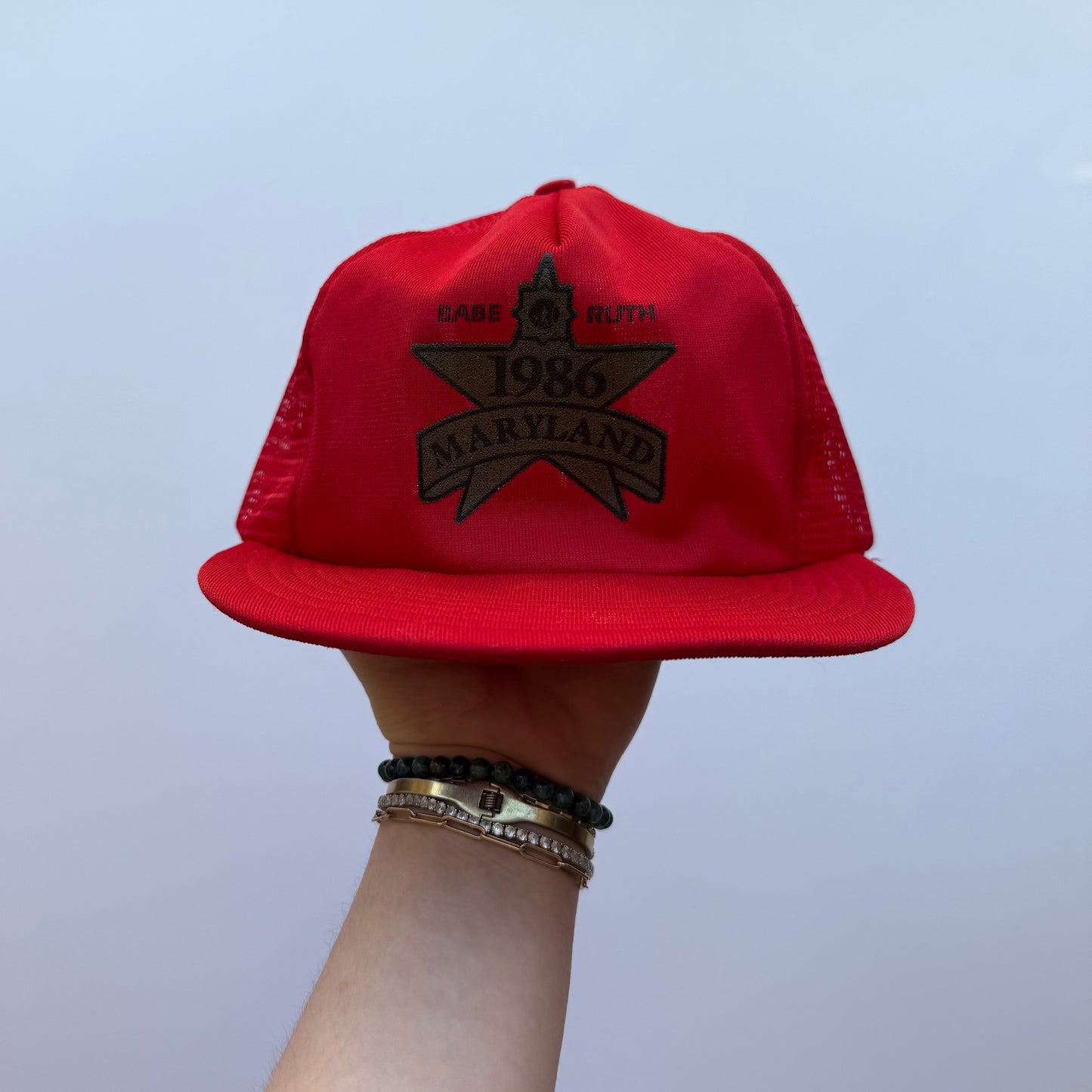Babe Ruth 1989 Maryland Trucker Hat