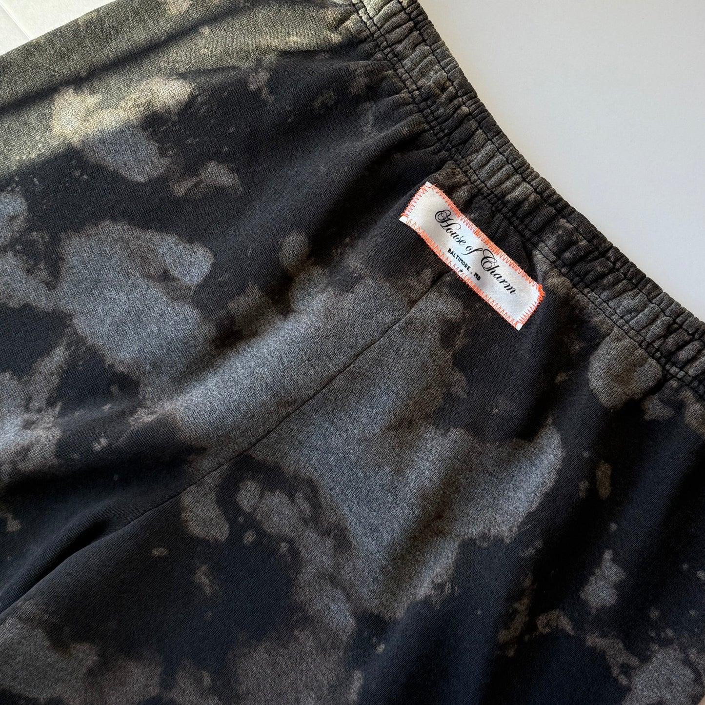 Bleached & Patched ‘Roadster’ Sweatpants