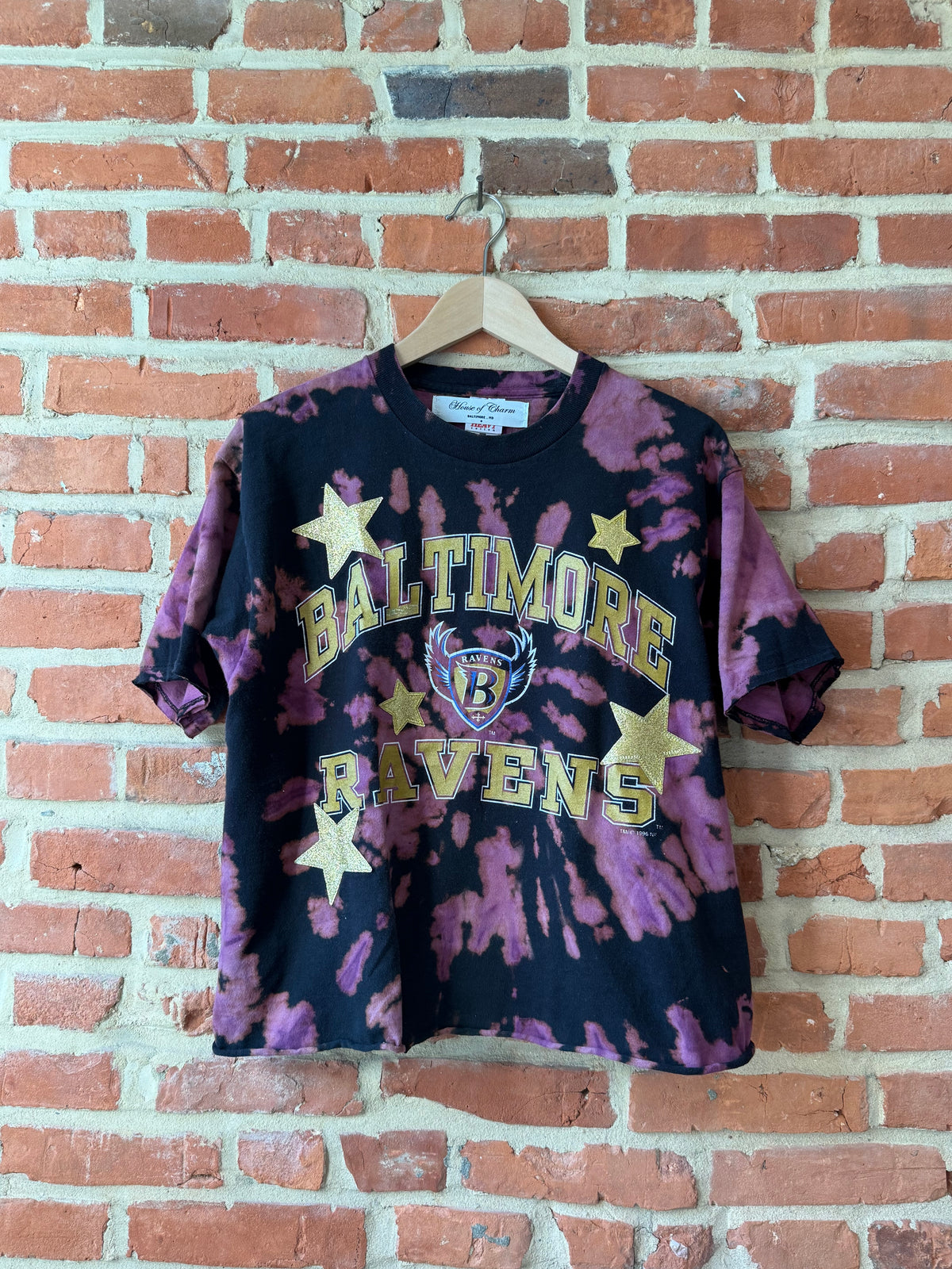 Baltimore Ravens NFL Vintage 1996 Tie Dye T Shirt