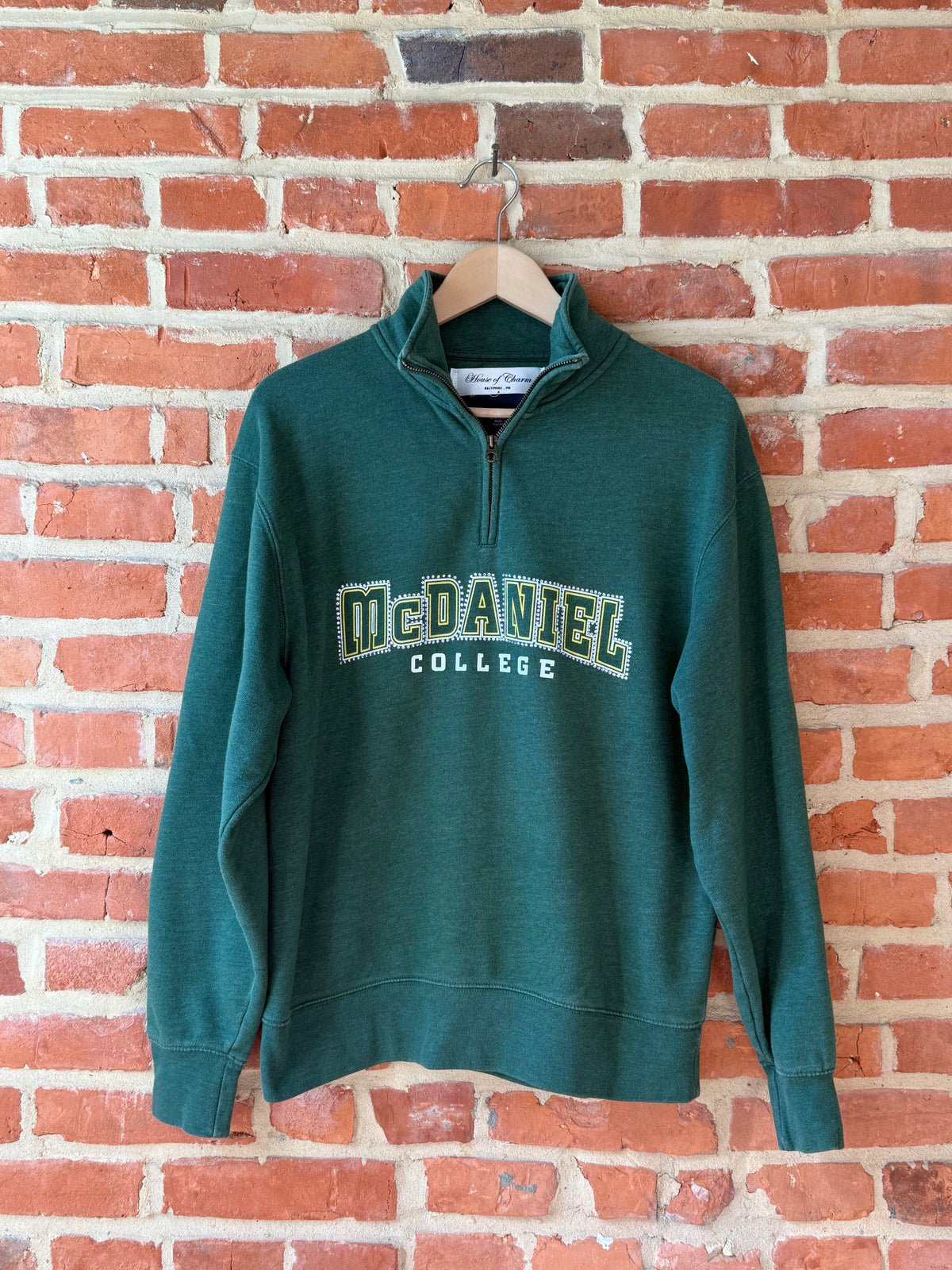 McDaniel College Rhinstone 1/4 Zip