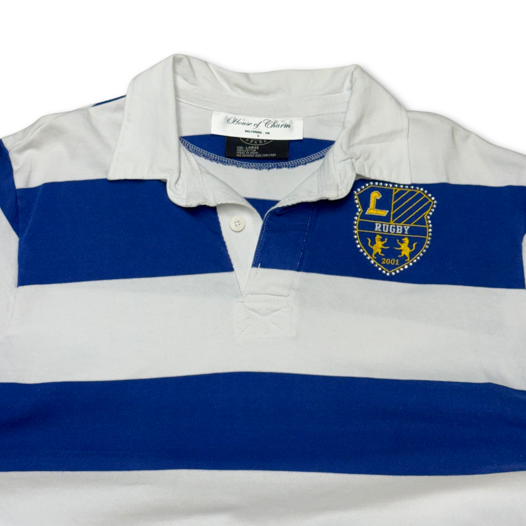 Loyola Rhinestone Rugby Polo