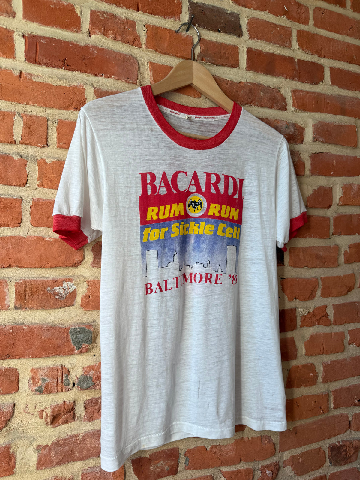 Vintage Baltimore Bacardi Ringer Tee