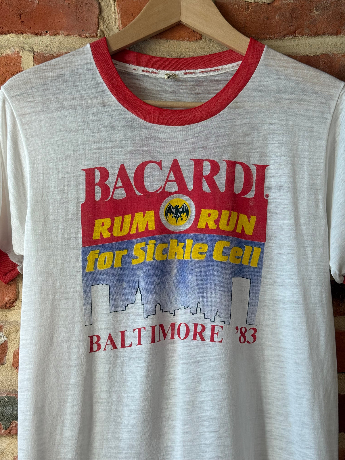 Vintage Baltimore Bacardi Ringer Tee