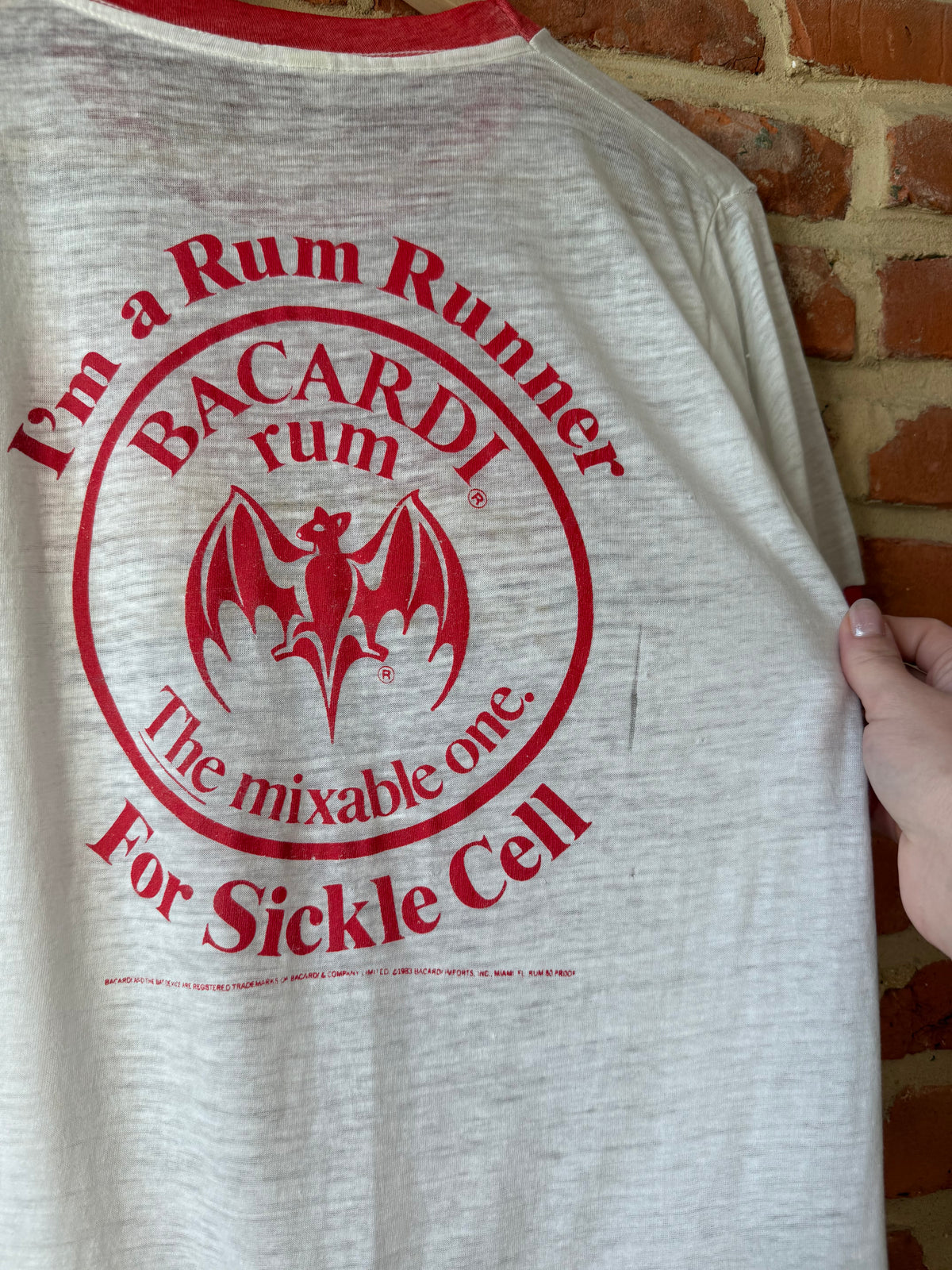 Vintage Baltimore Bacardi Ringer Tee