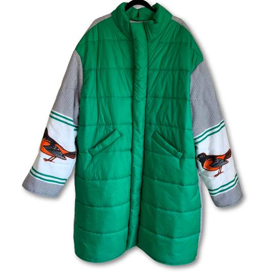 Baltimore Orioles Comforter Puffer Coat