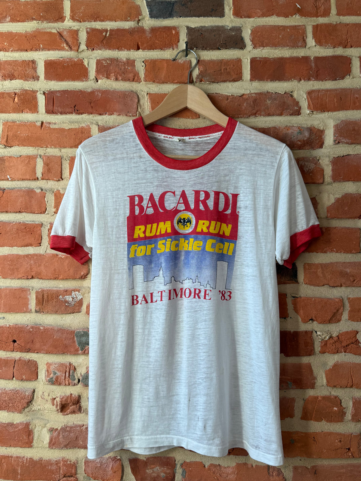 Vintage Baltimore Bacardi Ringer Tee