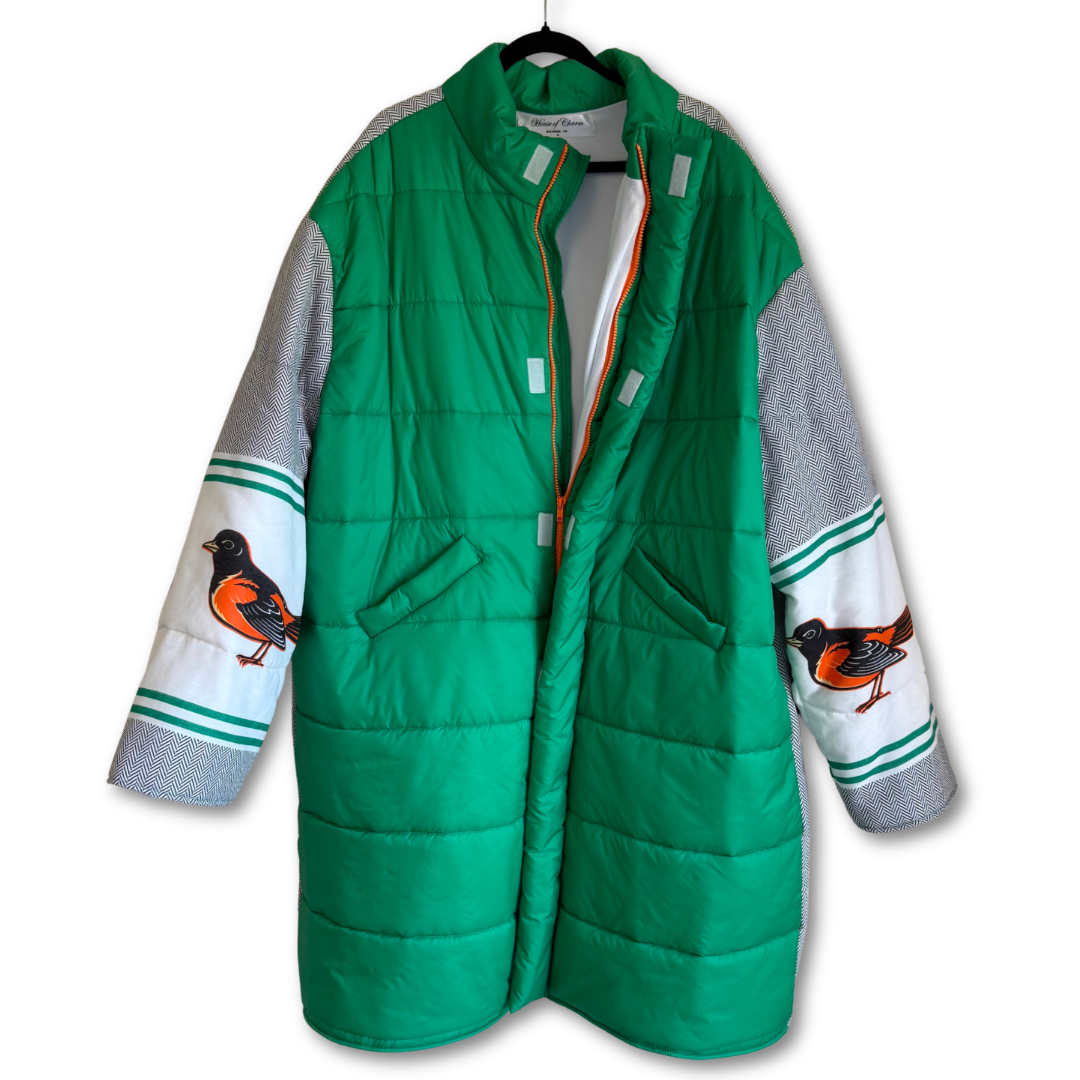 Baltimore Orioles Comforter Puffer Coat
