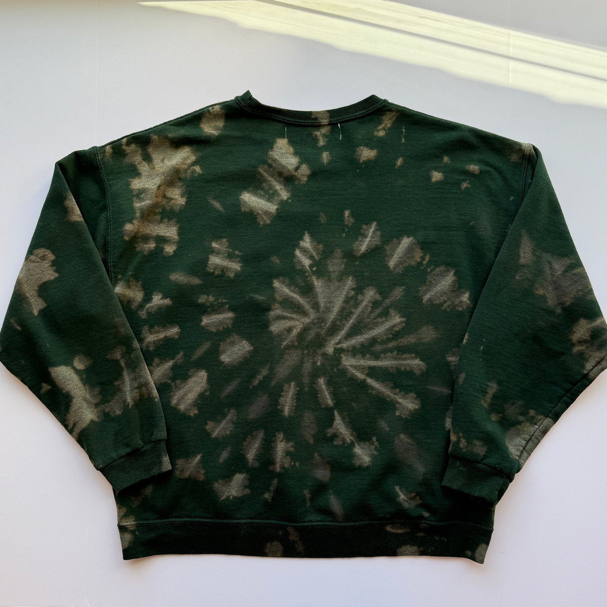 Bleached & Patched ‘Outdoorswoman’ Crewneck